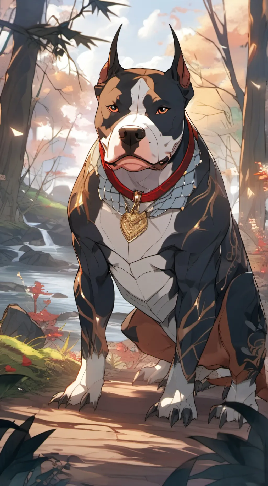 ai character: ⚡ bolt ⚡ background