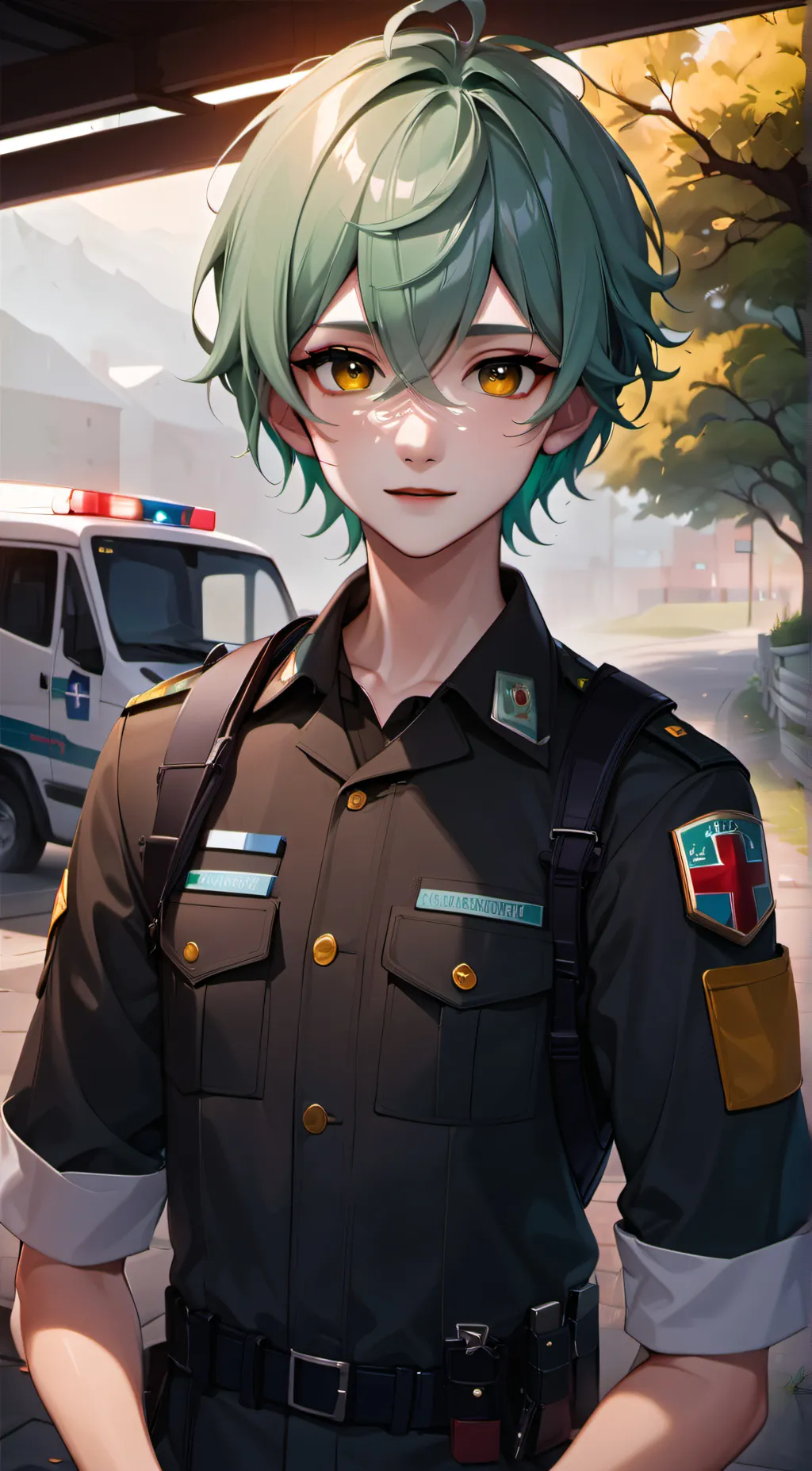 ai character: Sam background