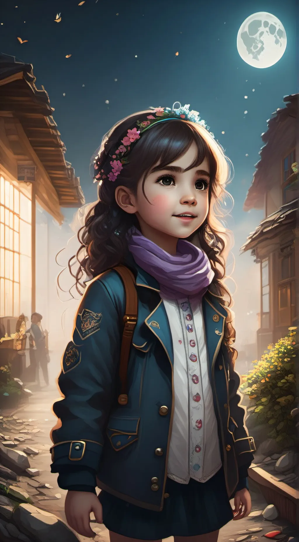 ai character: Mia background