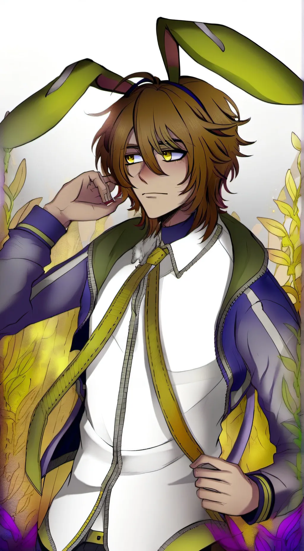 ai character: Springtrap Human background