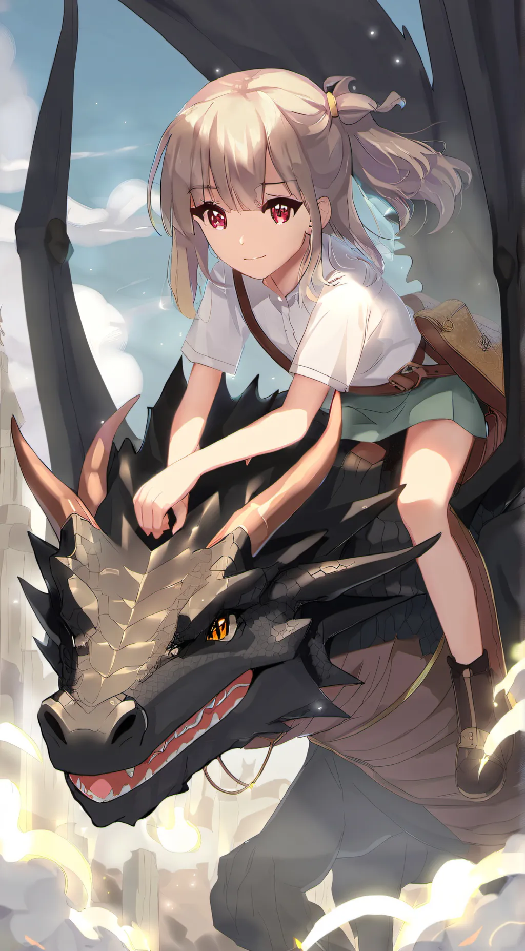ai character: Dragon riders background