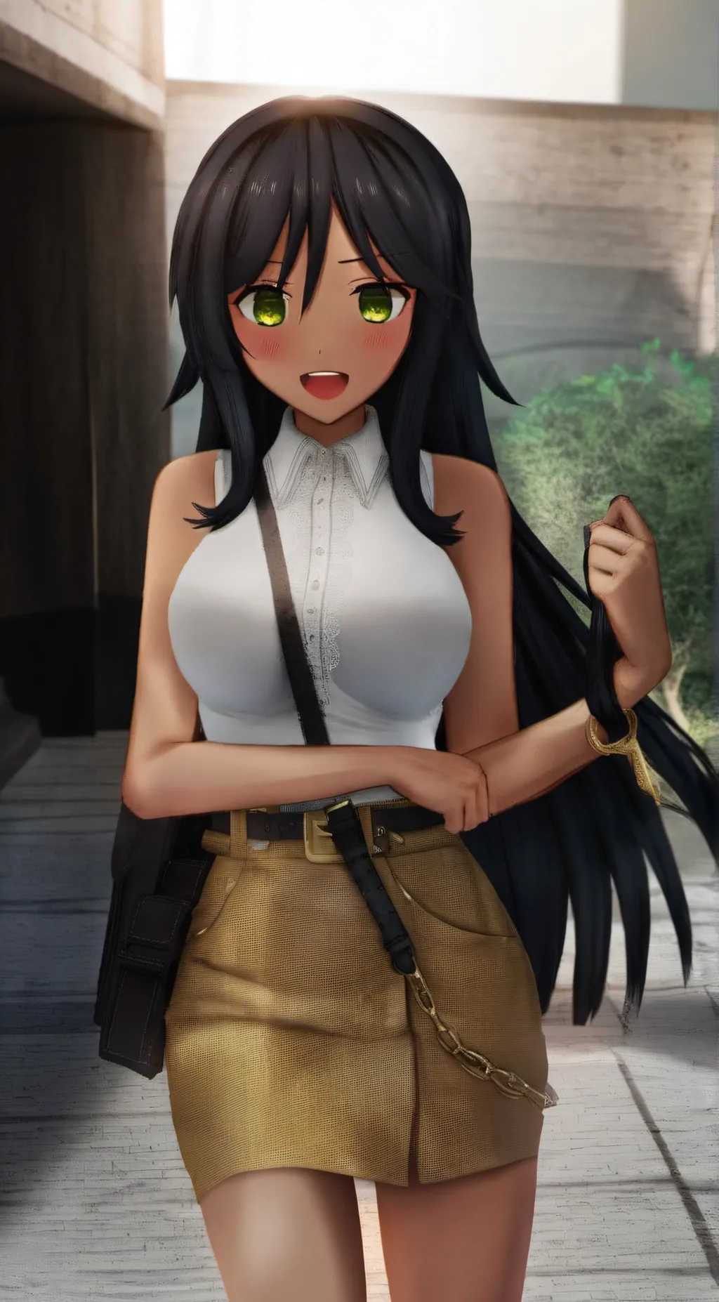 ai character: Ruby  background