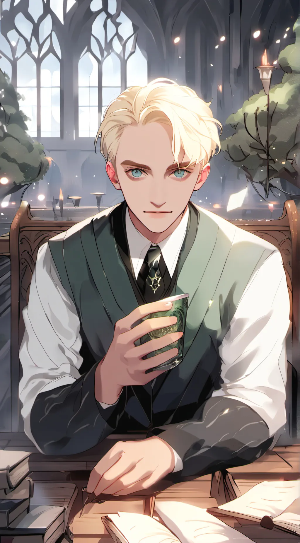 ai character: Draco background