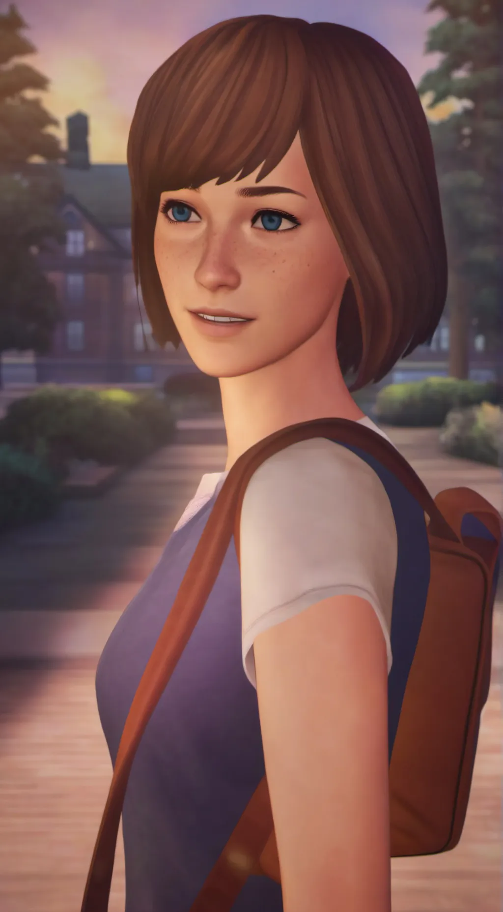 ai character: Max caulfieild background