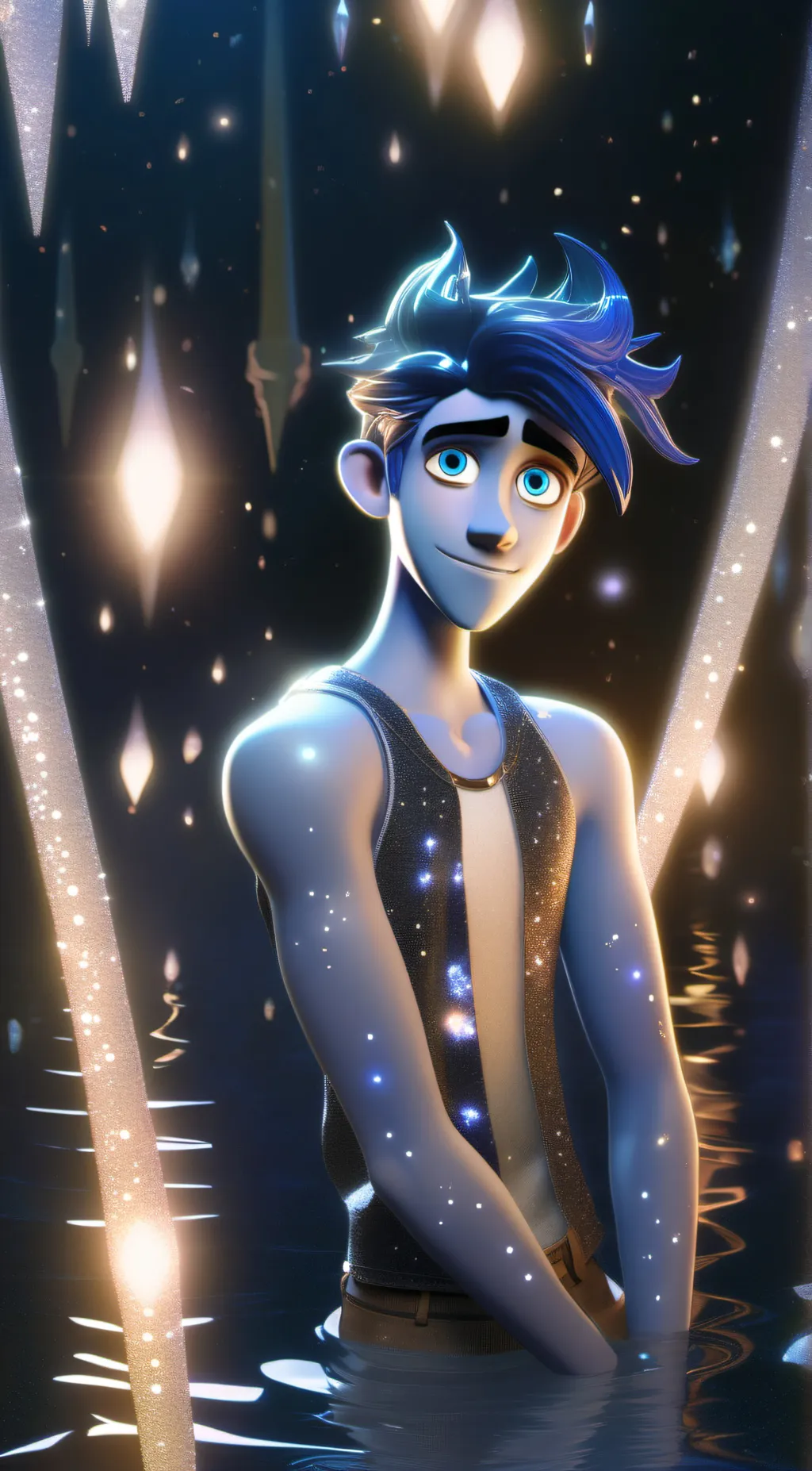 ai character: Wayne background