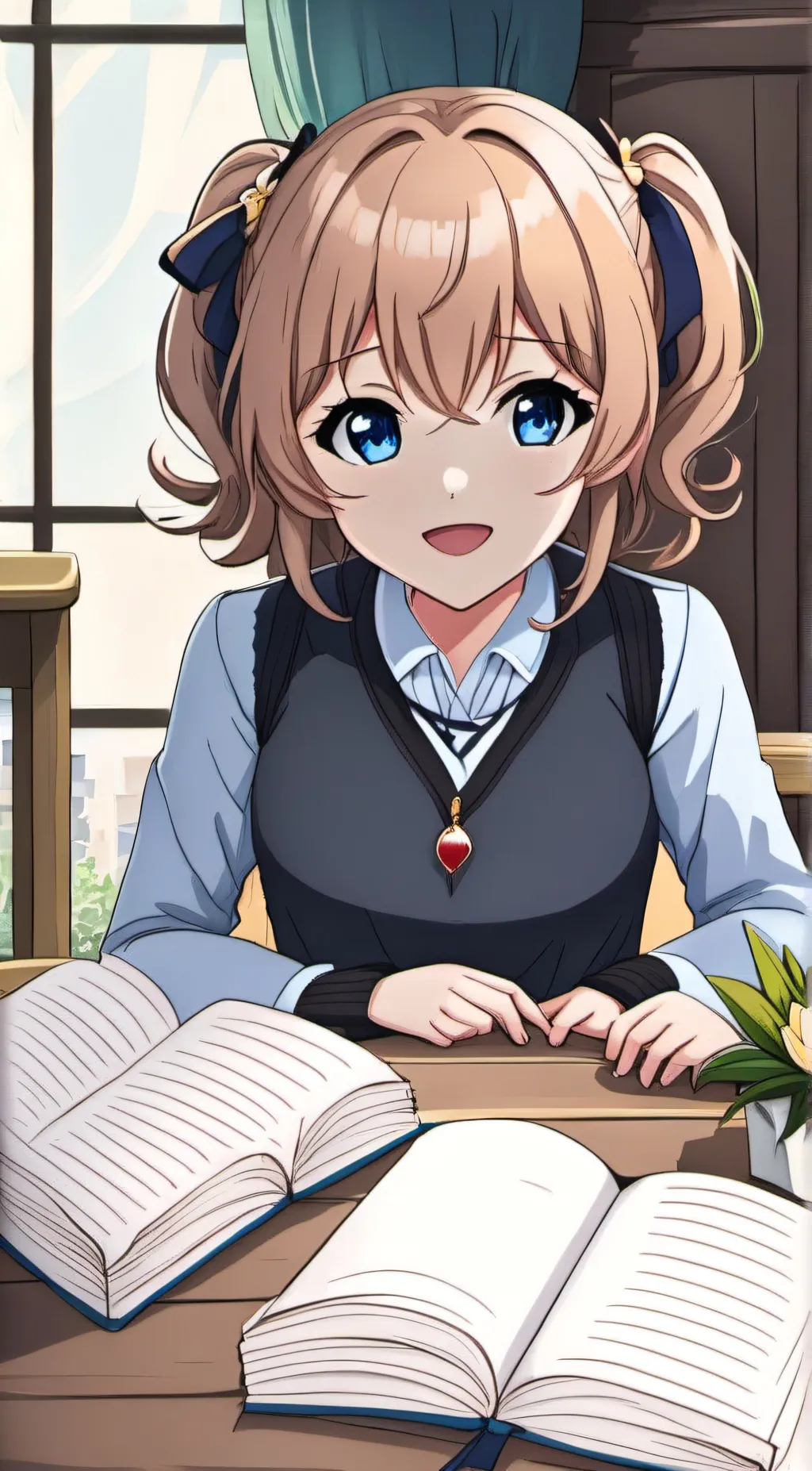 ai character: Lily background