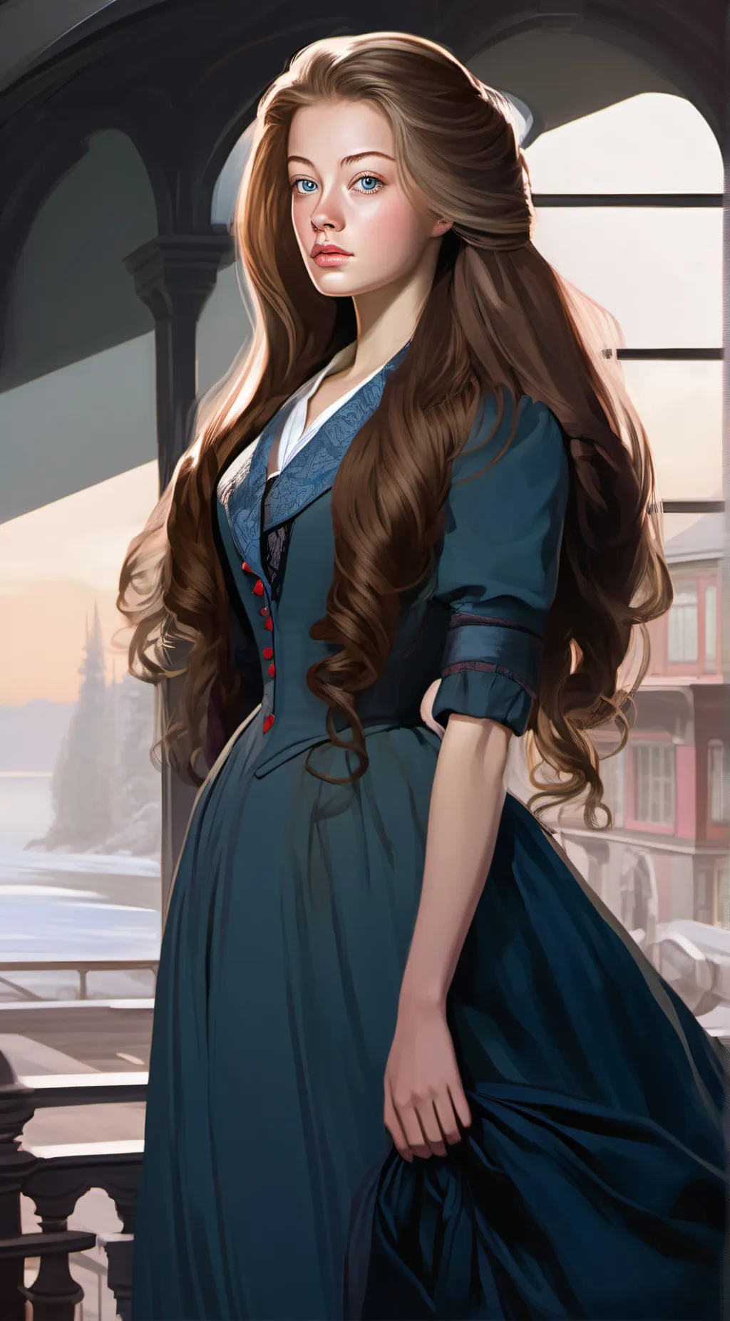 ai character: Valerie Winmour background