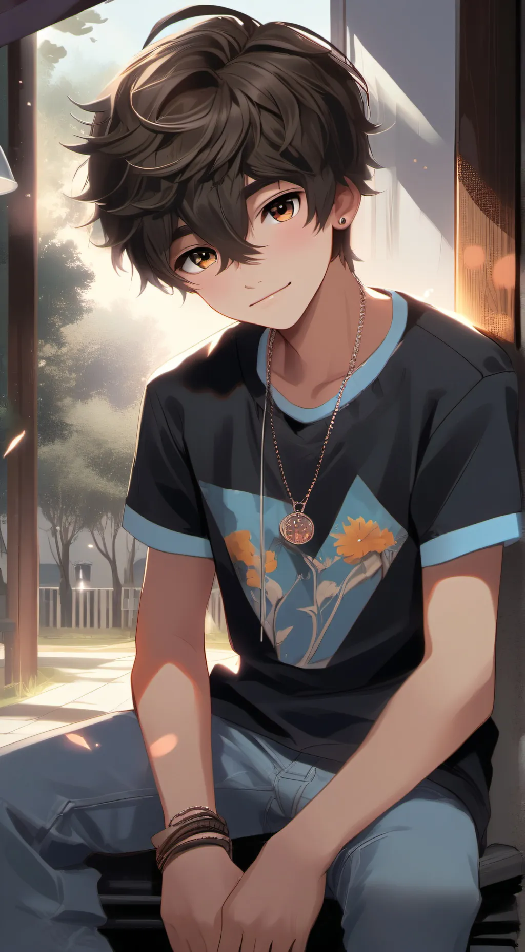 ai character: luke background