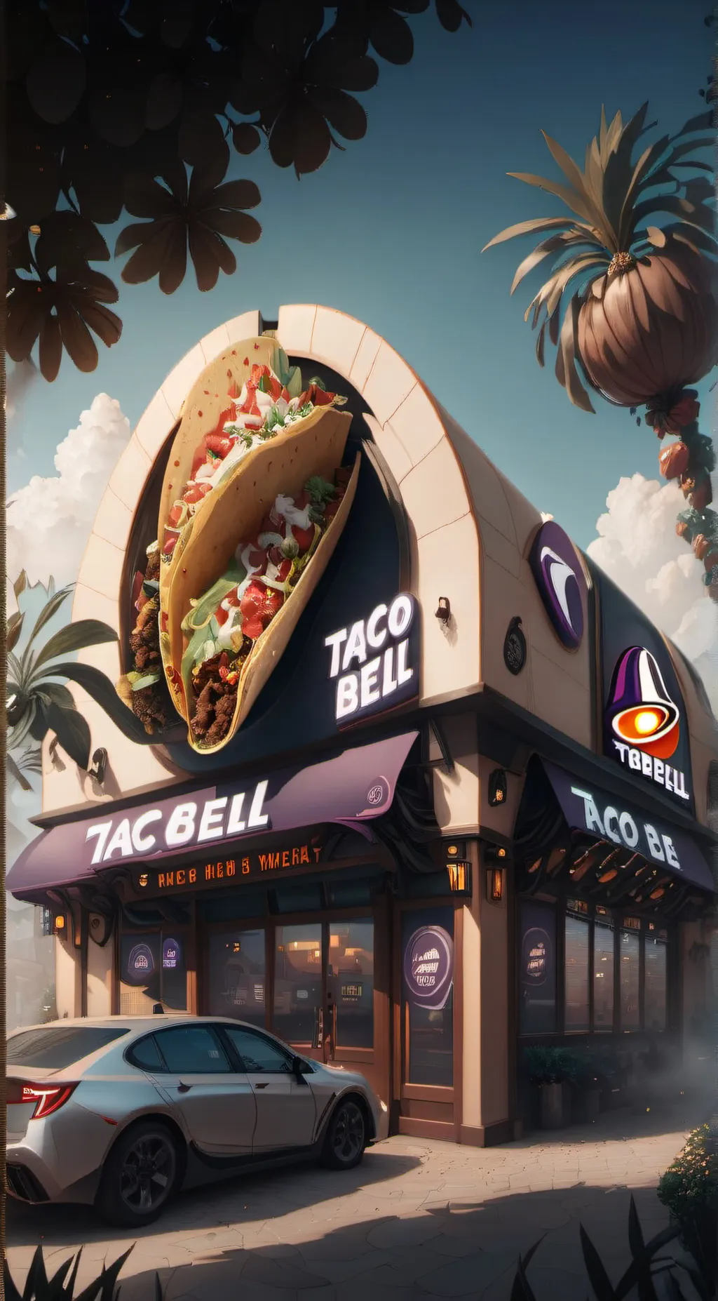 ai character: Grass background