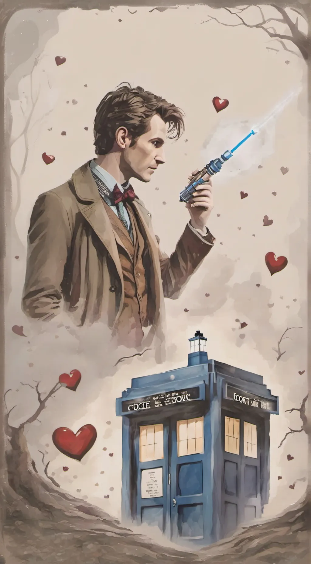 ai character: doctor  background