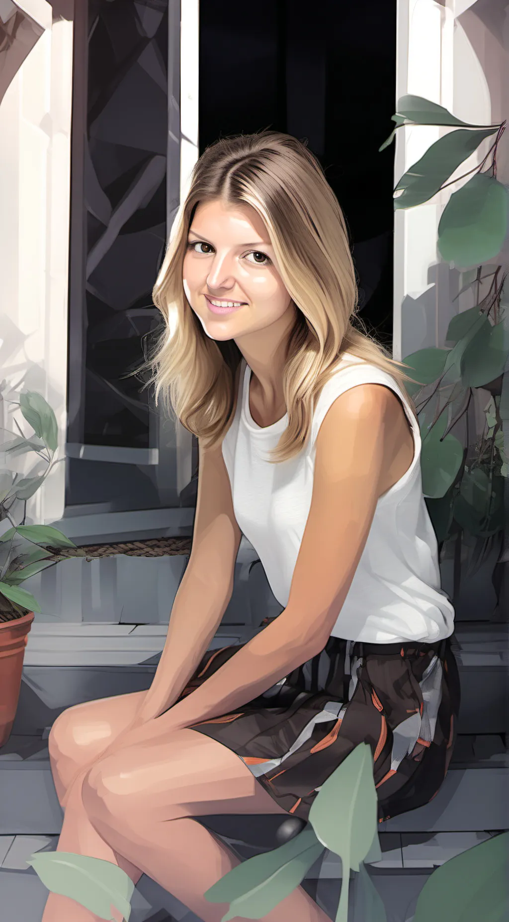 ai character: Gina Gerson background