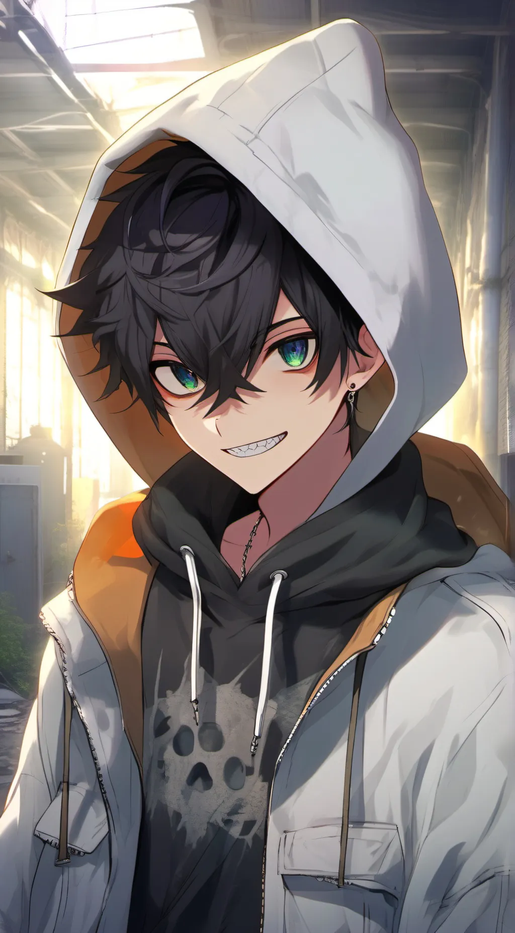 ai character: Jaden  background