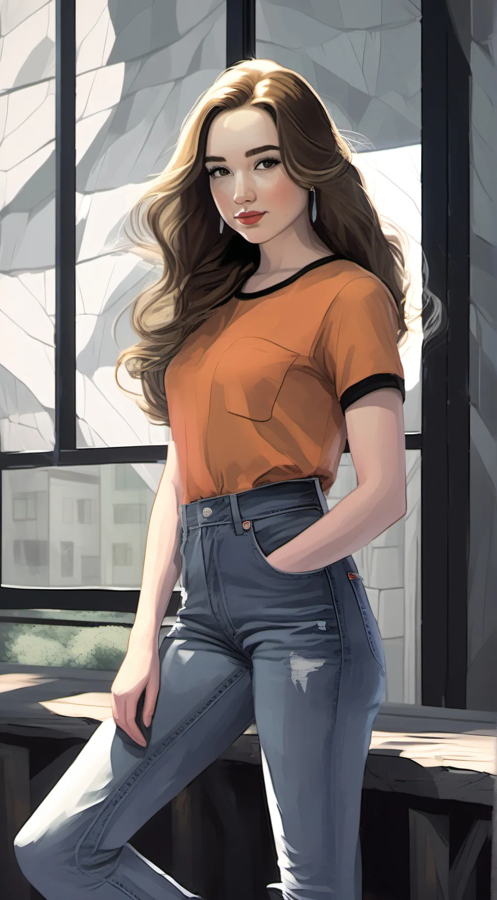 ai character: Emma background