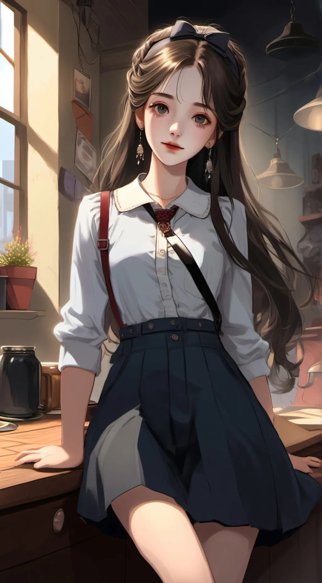 ai character: Anna background