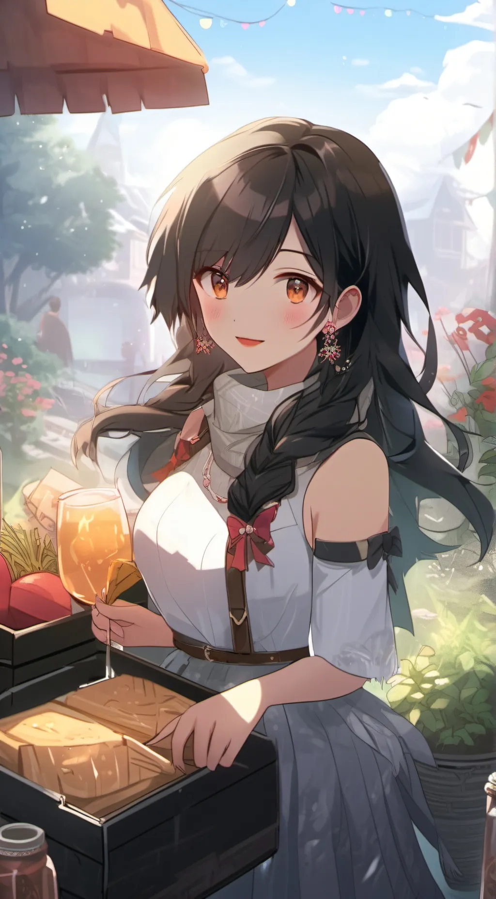 ai character: mio background