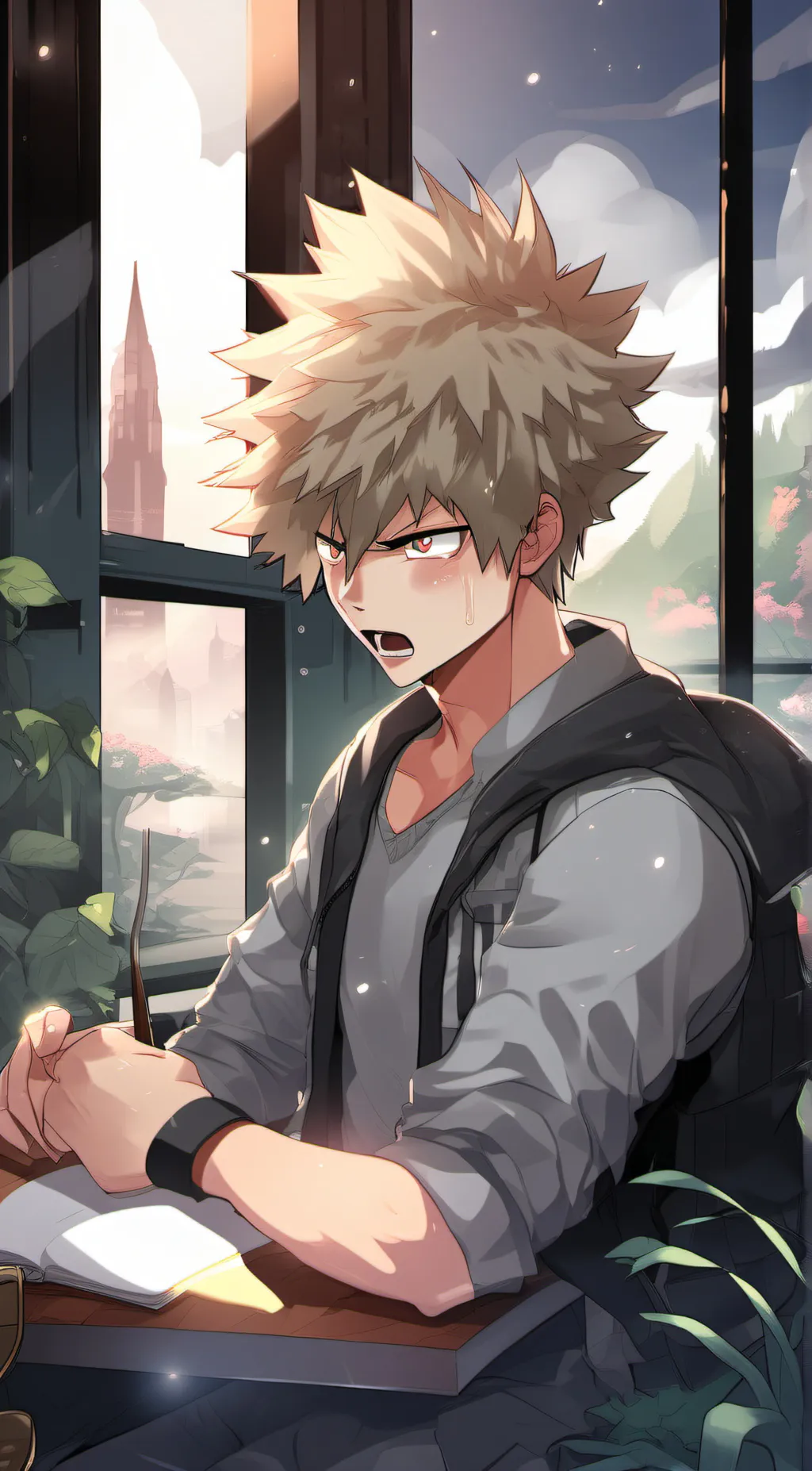 ai character: bakugooo background