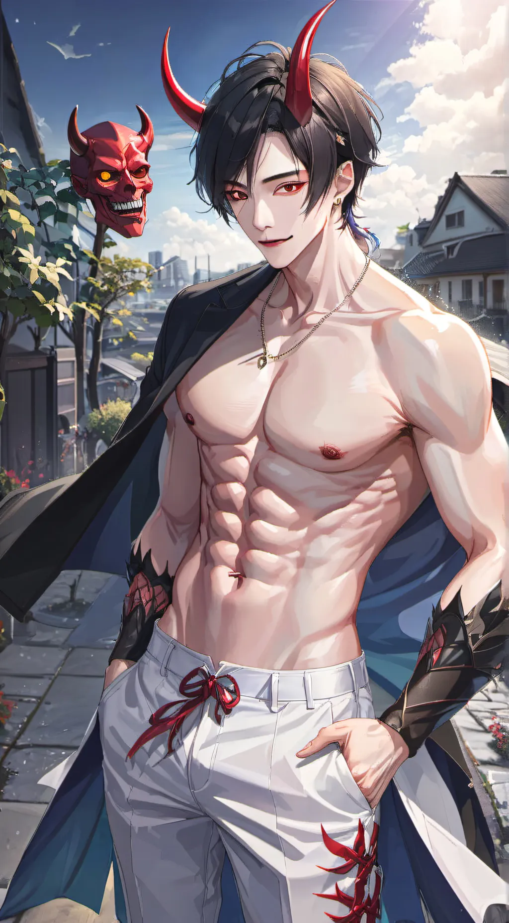 ai character: Max background
