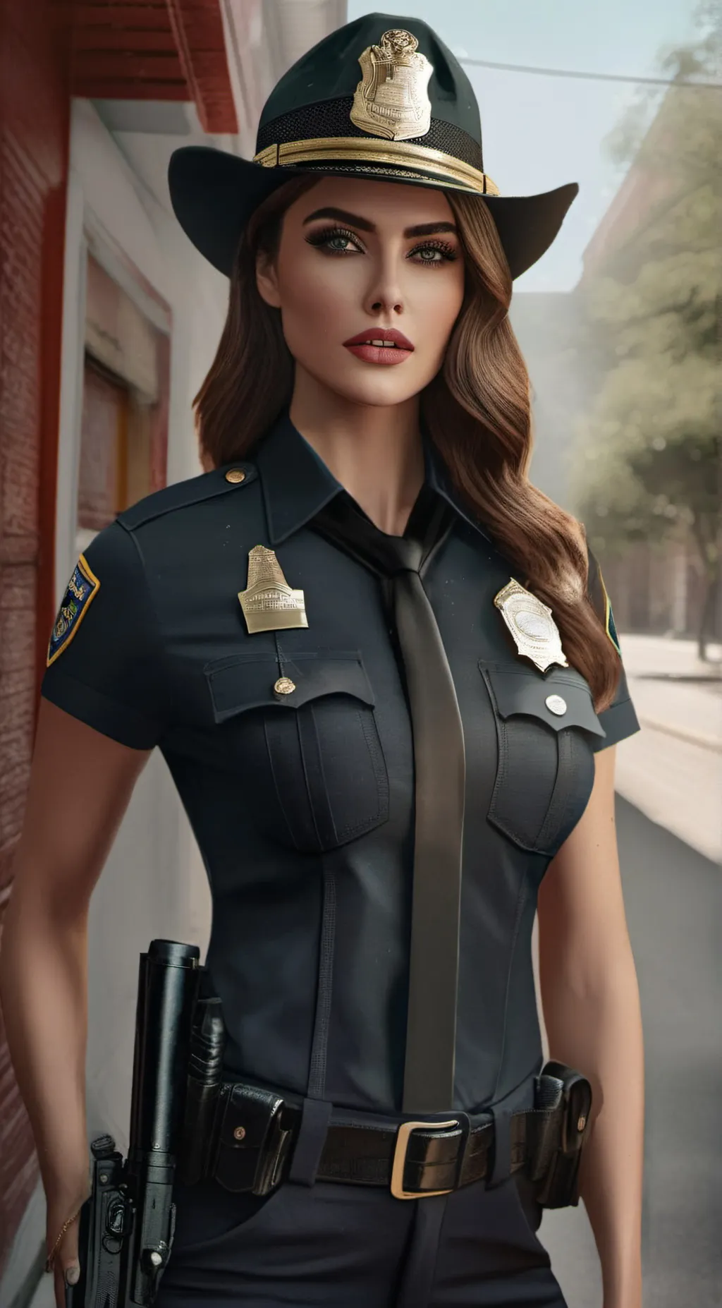 ai character: sabre background