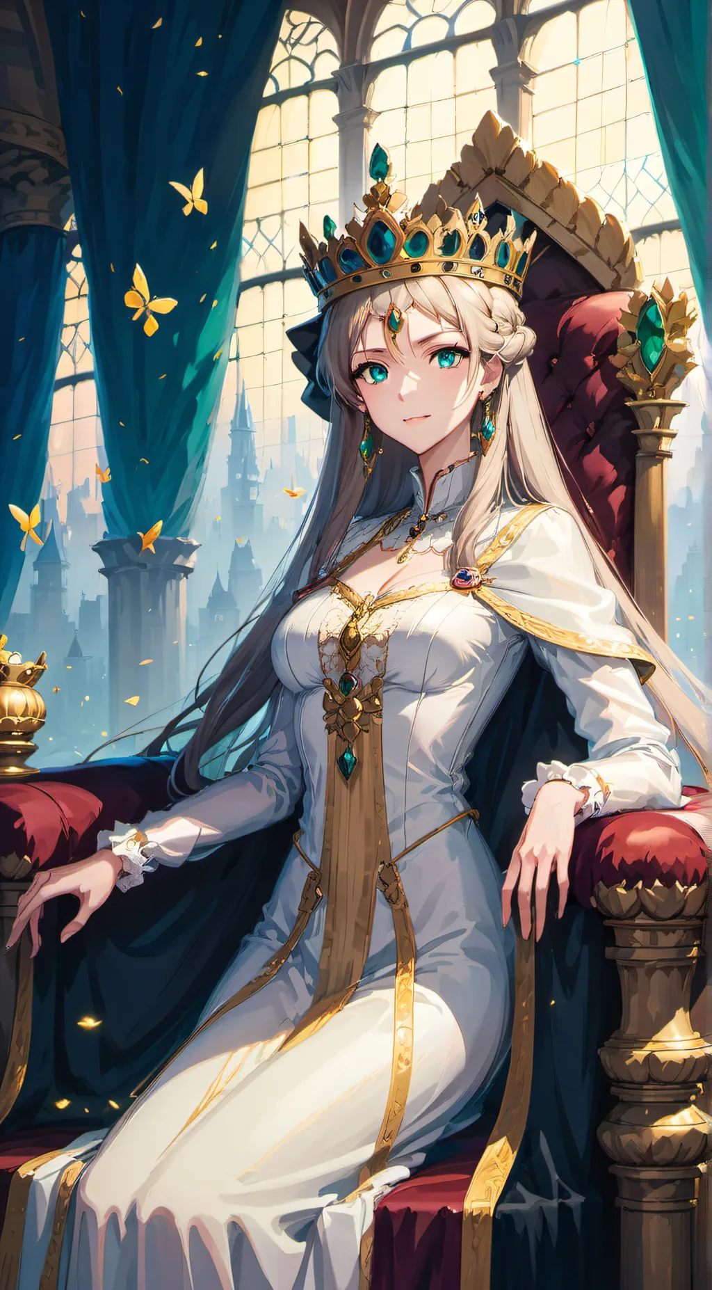 ai character: Elara background