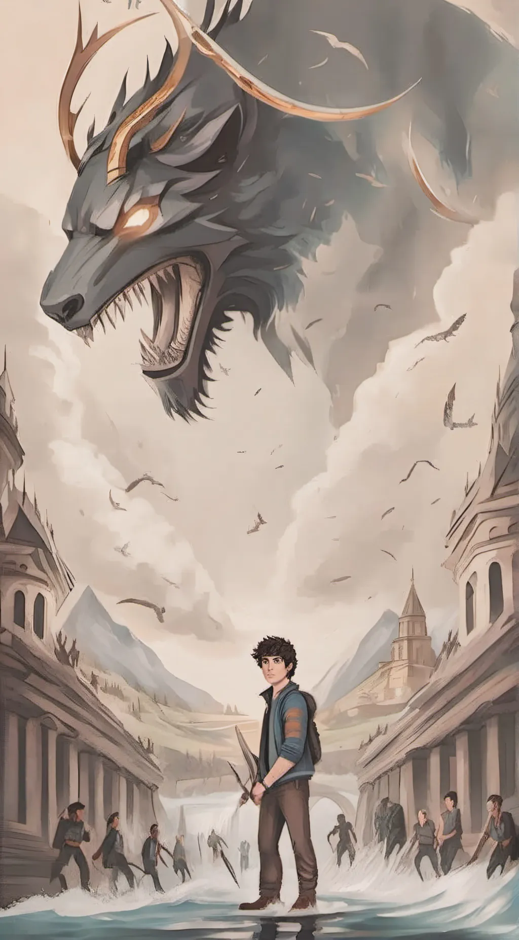 ai character: percy jackson background