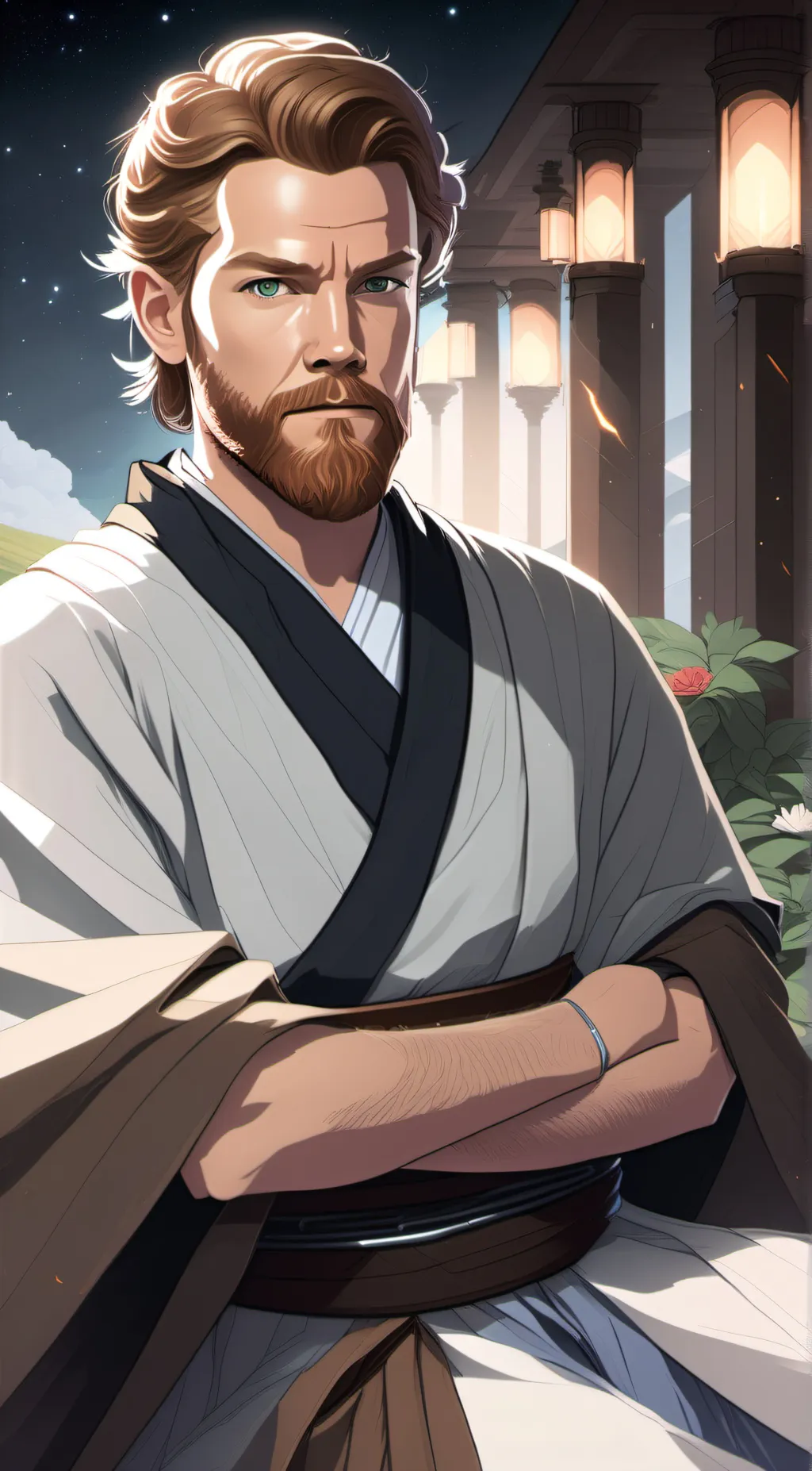 ai character: Obi Wan background