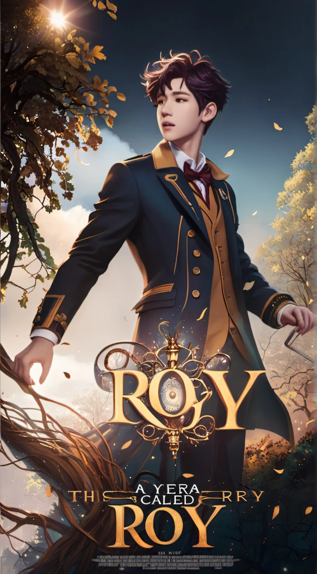 ai character: Roy💙 background
