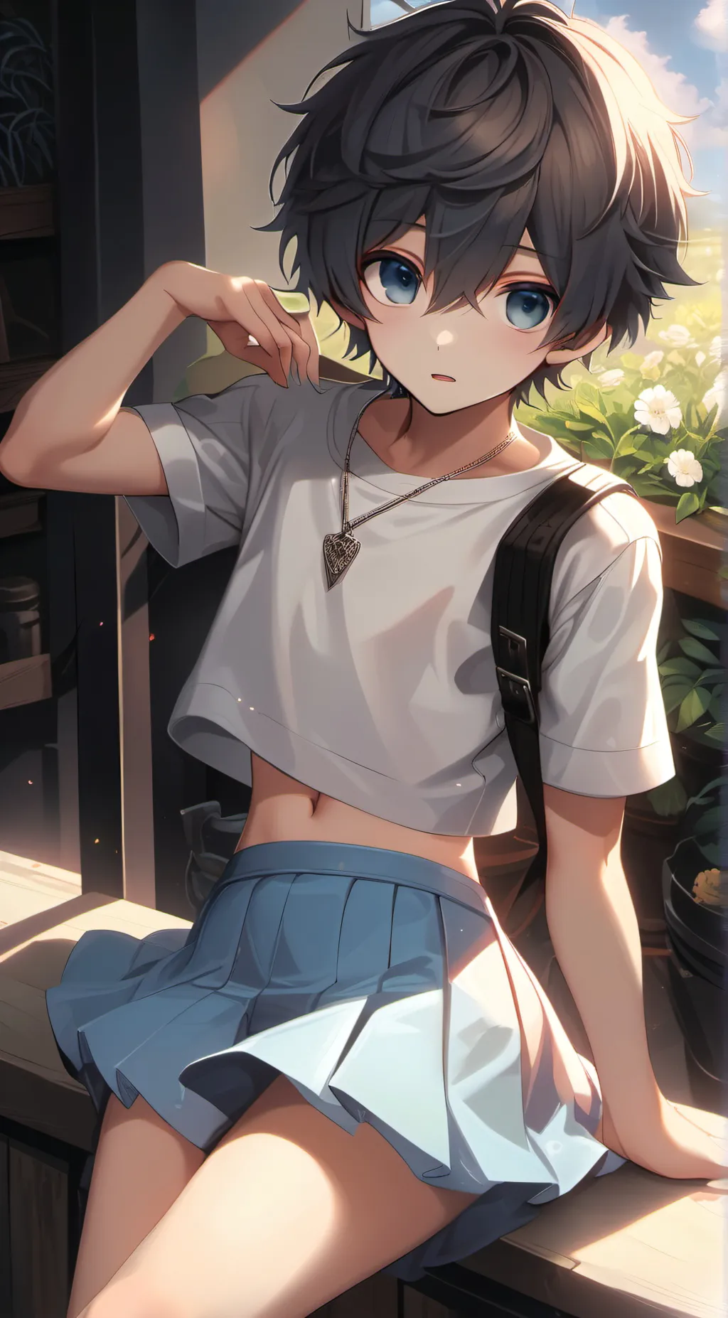 ai character: Max background