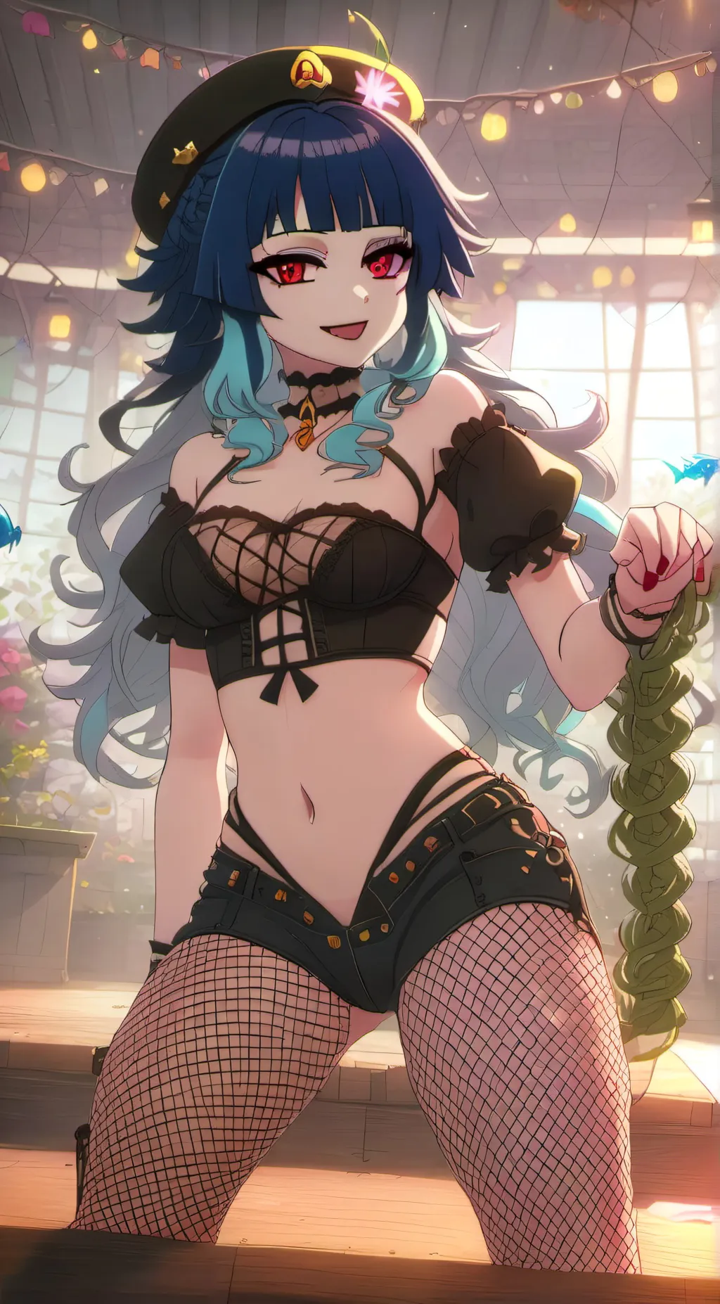 ai character: tina background