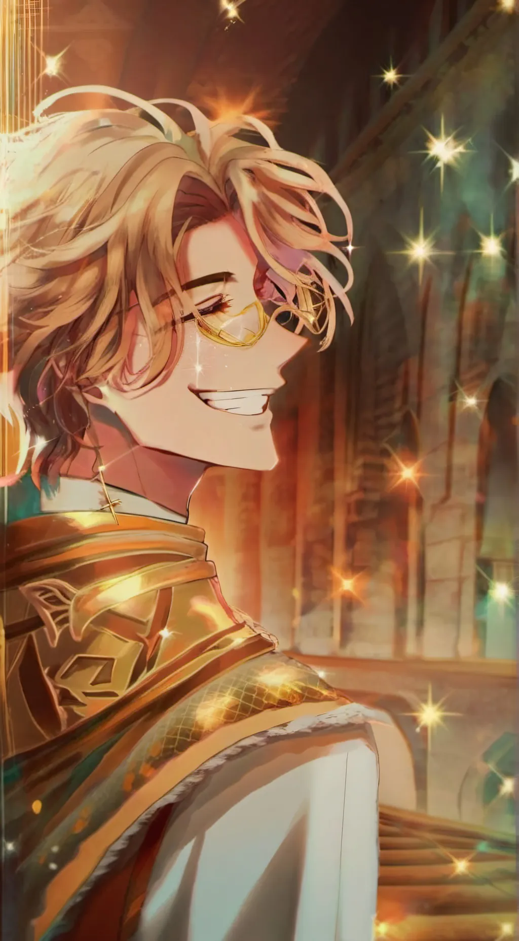 ai character: sundrop background