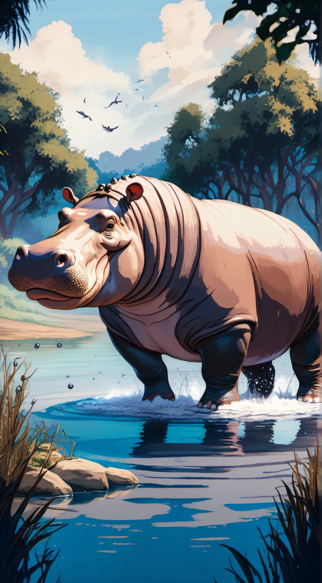 Talkie AI - Chat with Hippopotamus