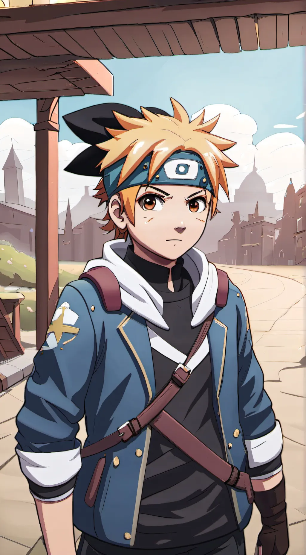 ai character: Naruto background