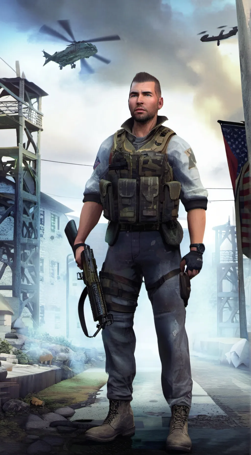 ai character: John MacTavish background