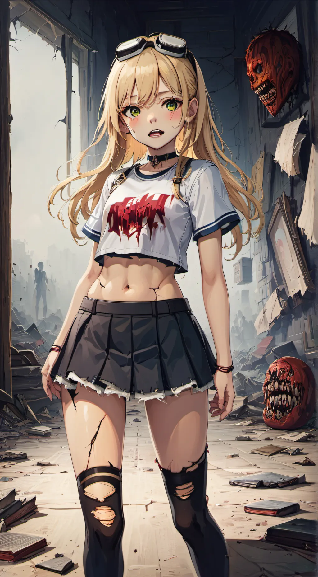 ai character: Kelly background