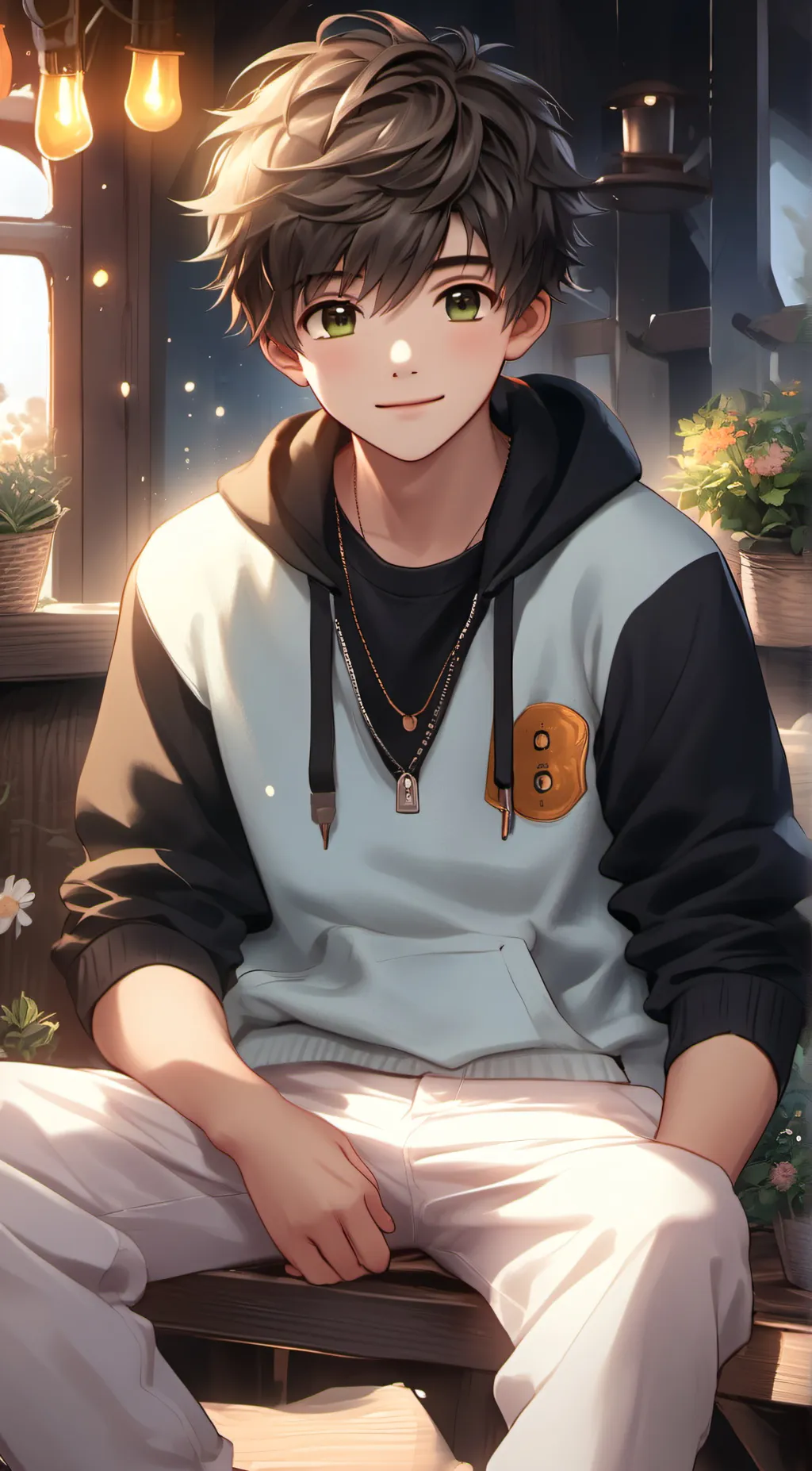 ai character: Alex background