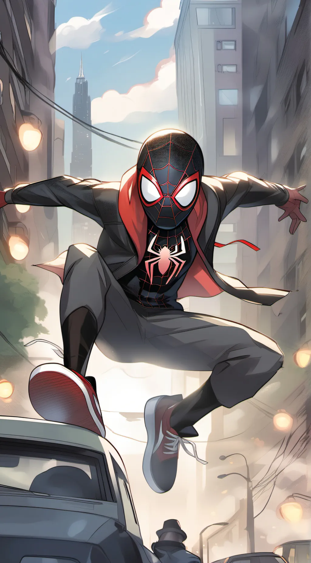 ai character: Miles background