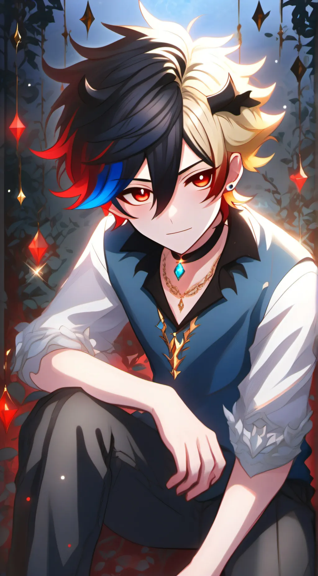 ai character: collie background