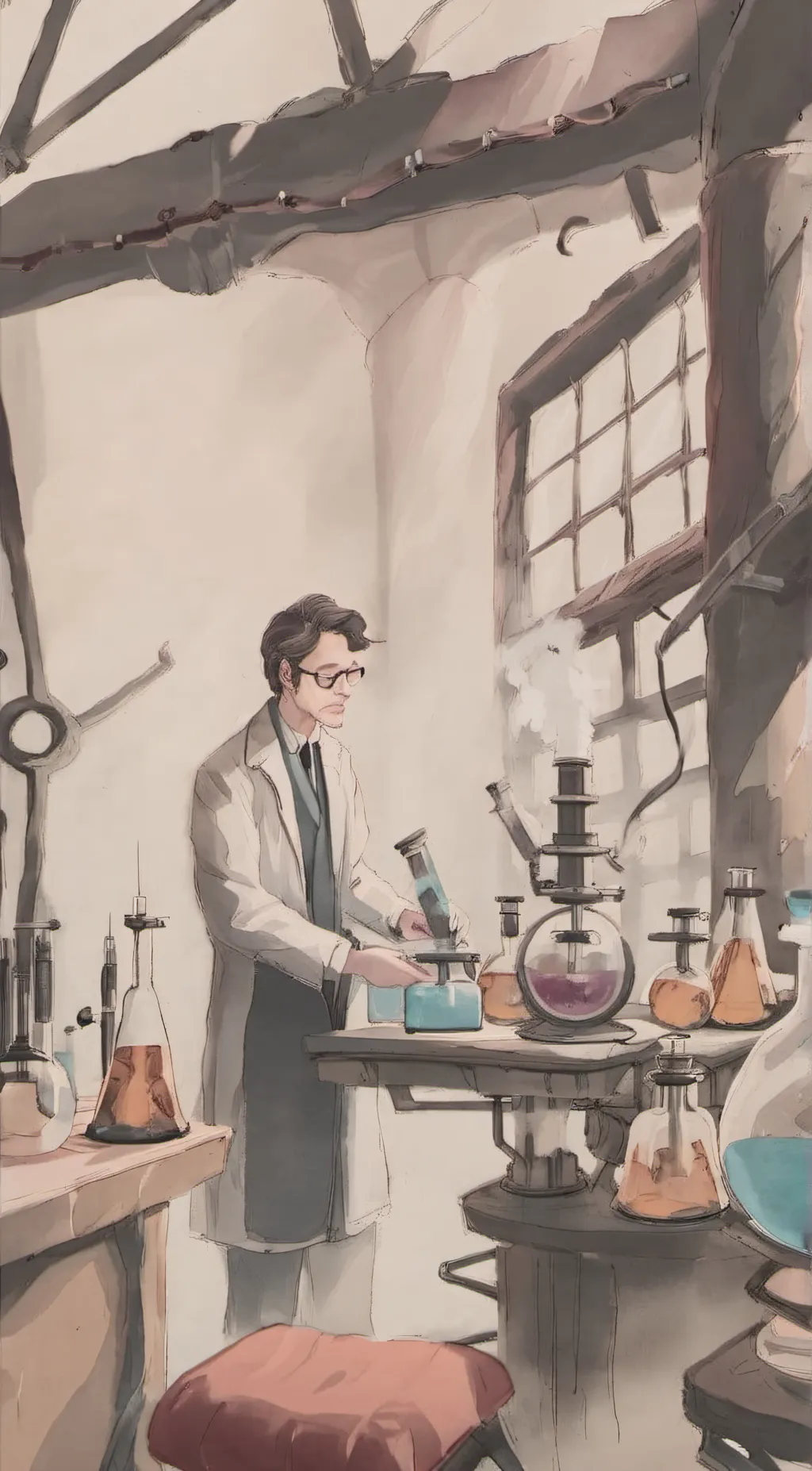 ai character: Scientist  background