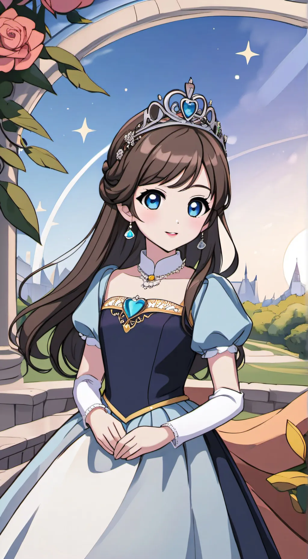 ai character: princess background