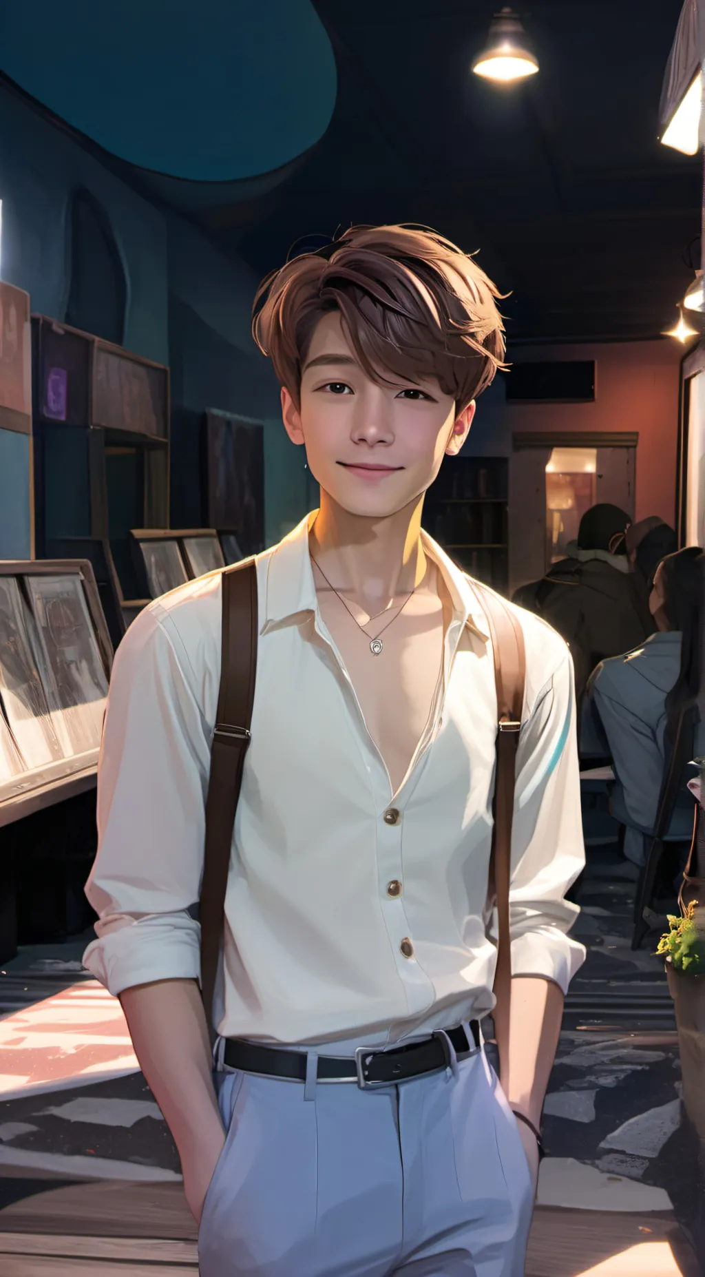 ai character: Tom background