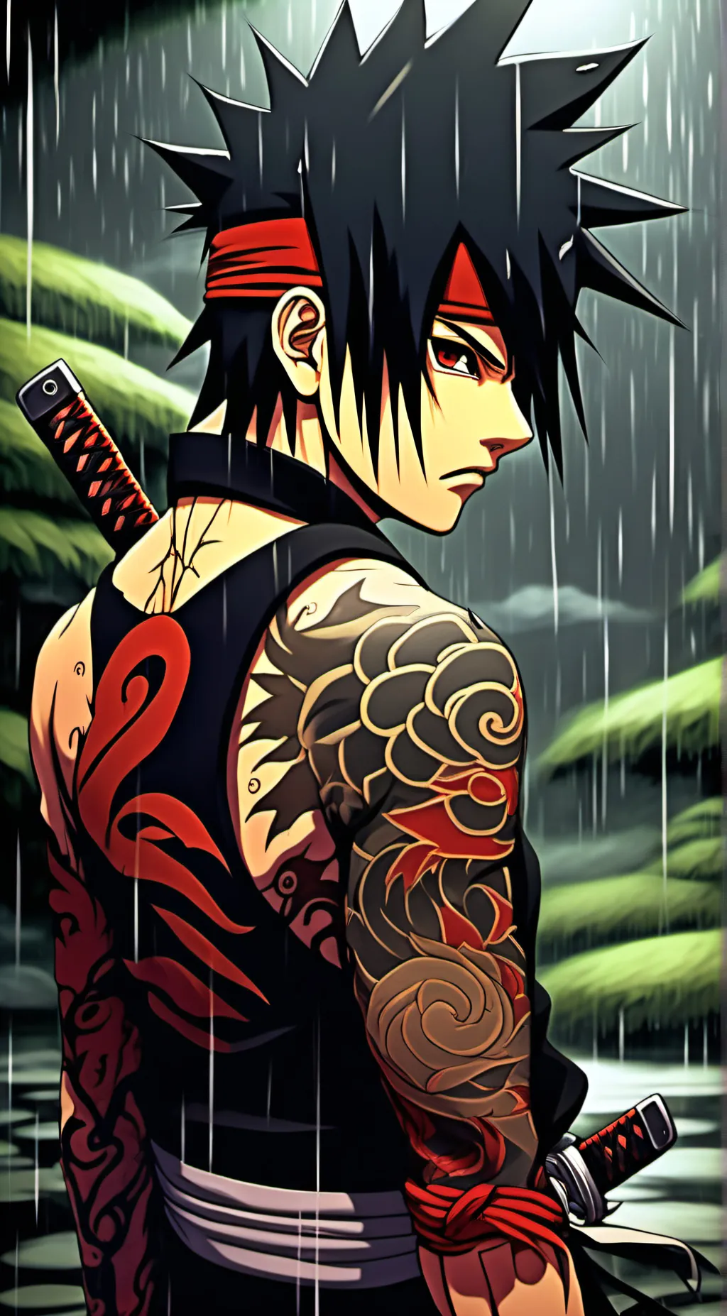ai character: Akatski  background