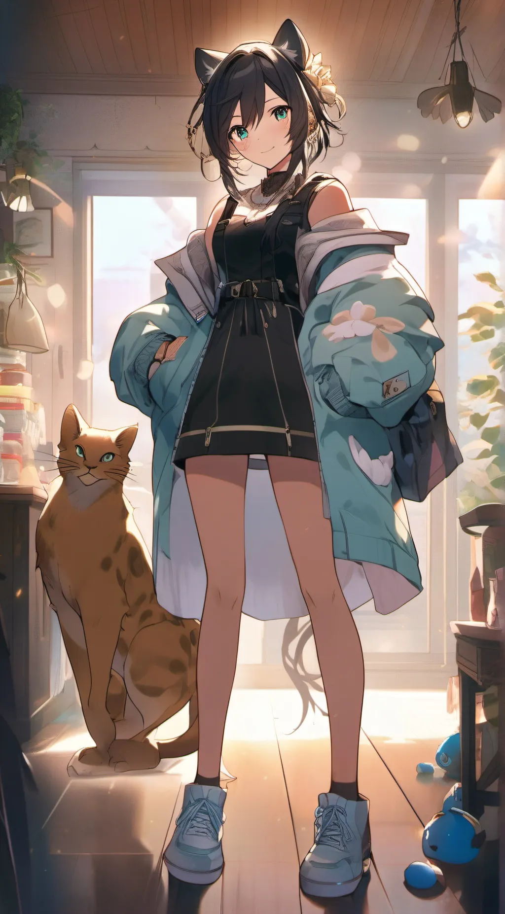 ai character: Olivia  background