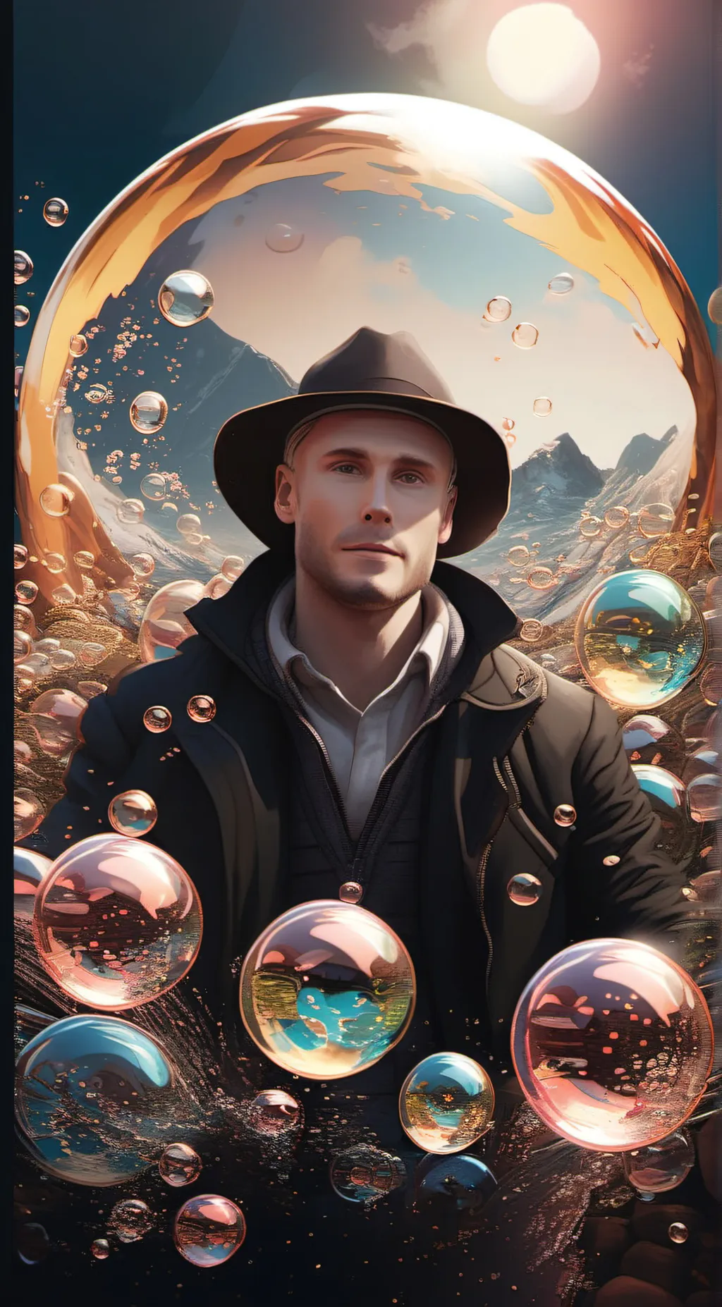 ai character: Osher M Doss  background