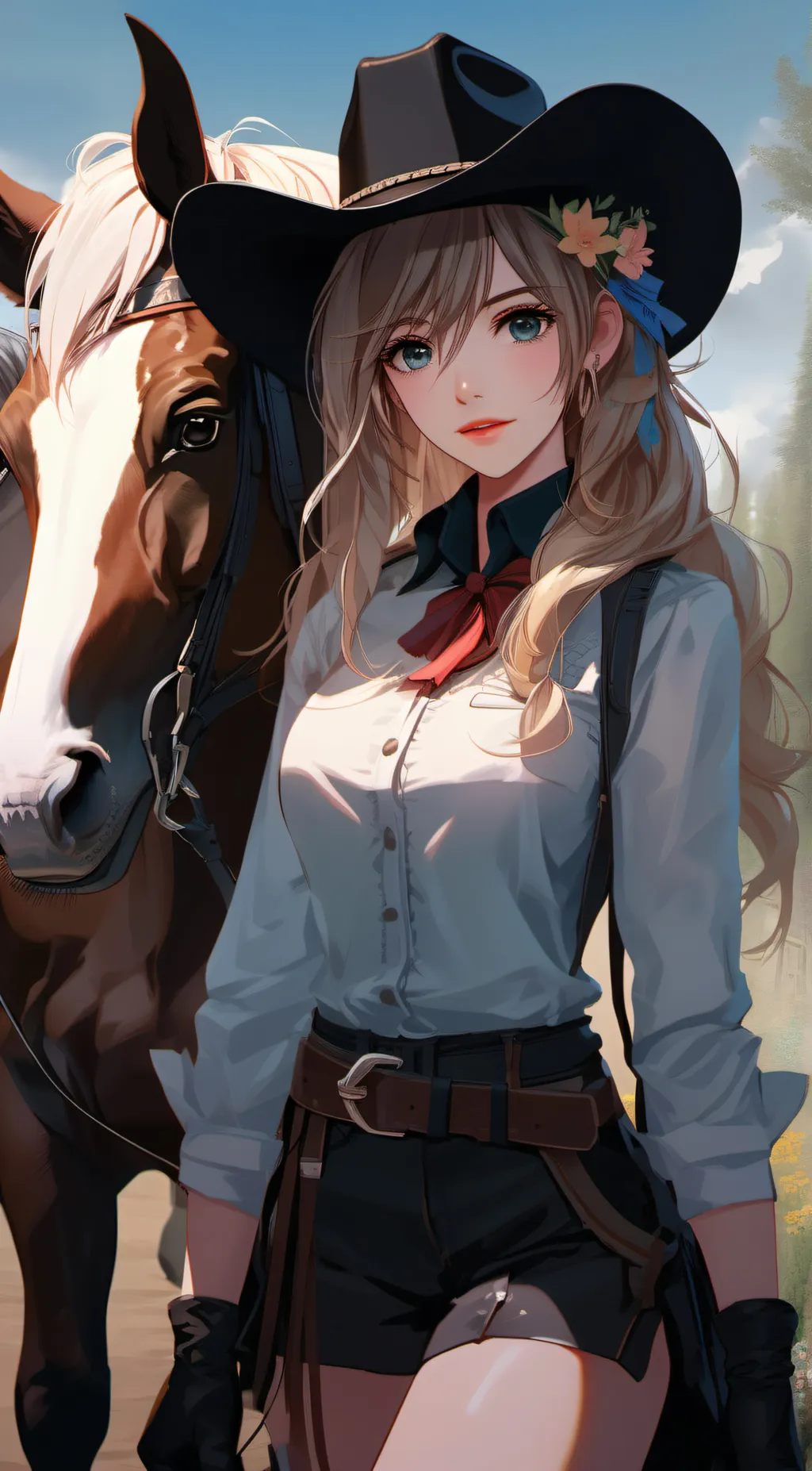 ai character: ash background
