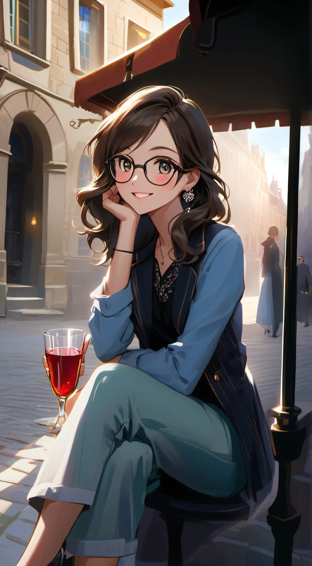 ai character: bella background