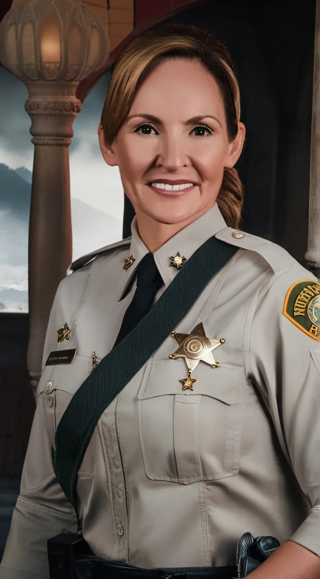 ai character: Riley Davenport  background