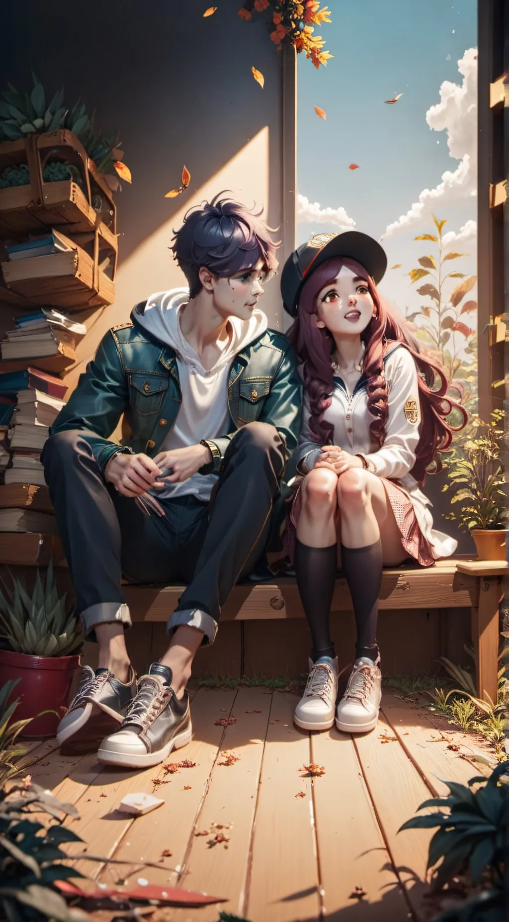 ai character: nadwe  background