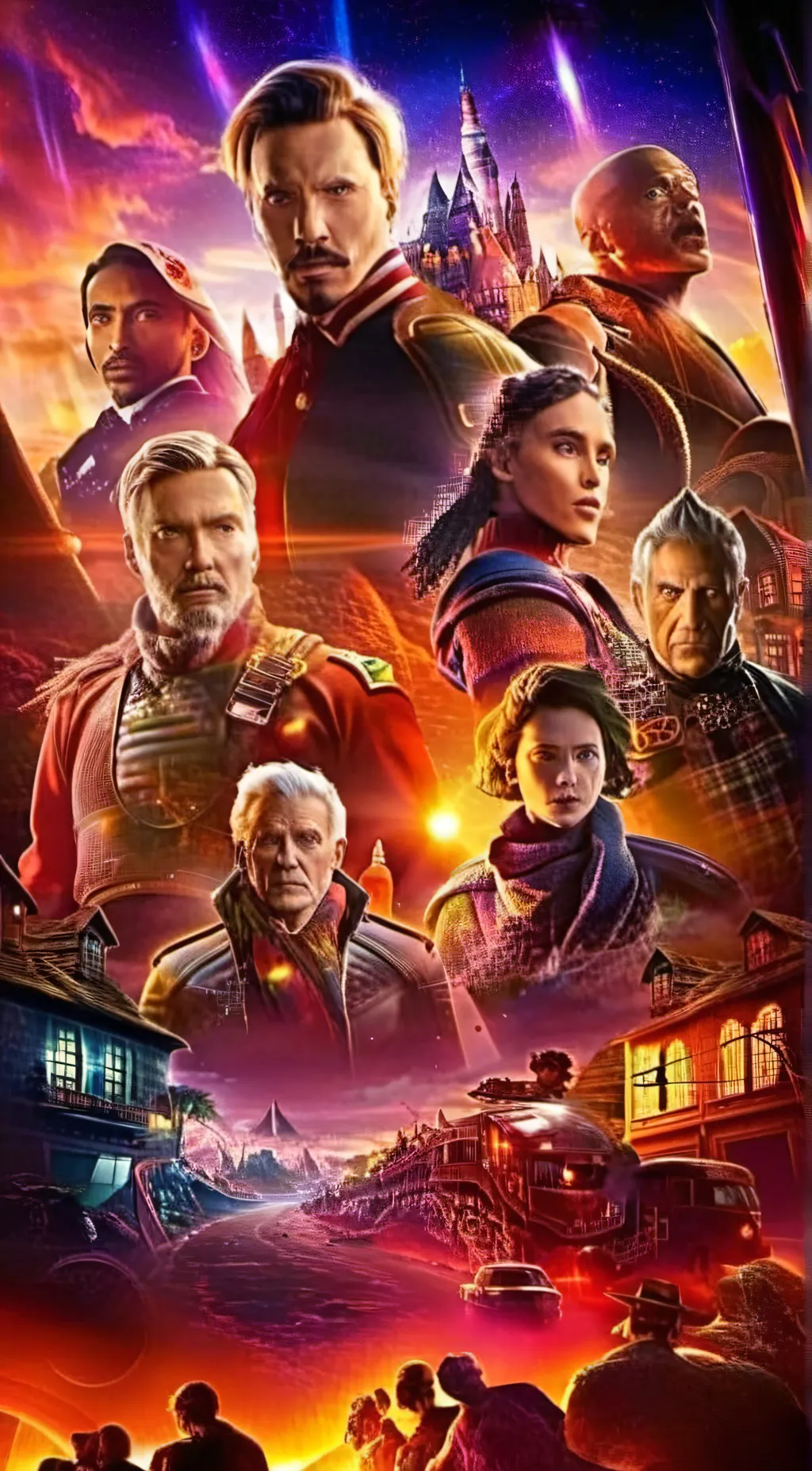 ai character: Avengers background