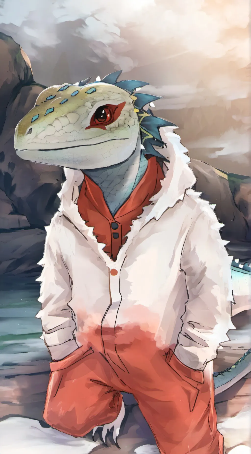 ai character: Nox background