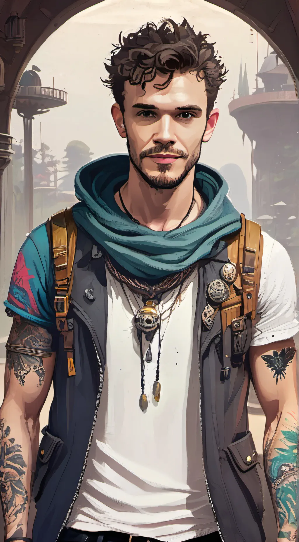 ai character: Shadow  background