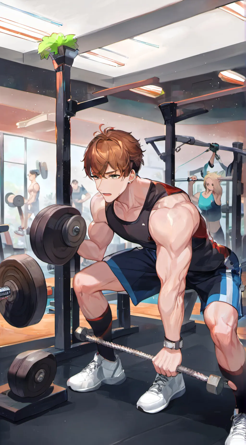 ai character: Max background